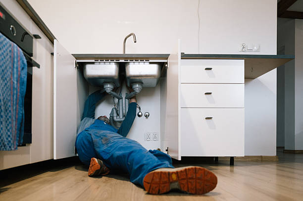 Professional Drain Cleaning technician working in Eufaula, OK
